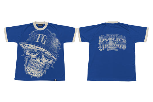 TG SCRIBBLE ROYAL BLUE TEE