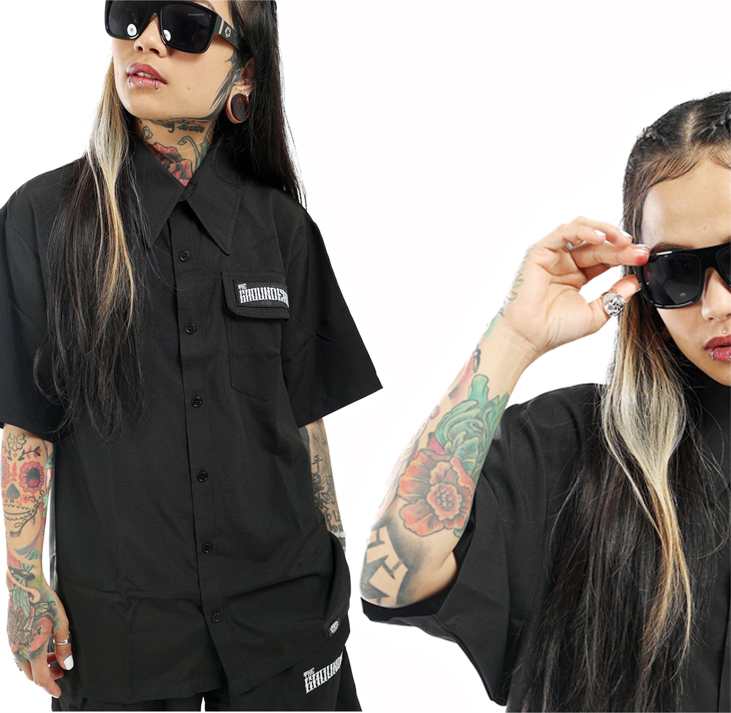 TG BUTTON UP POLO | THE GROUNDERS